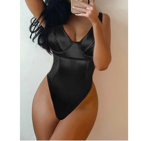 Sexy Tank Top Underwire Bodysuit - Picture 3 of 16